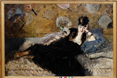 The Lady with Fans